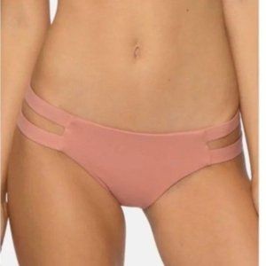 Tavik+ Chloe Side Tab Bikini Bottom in Dawn Rose Size M